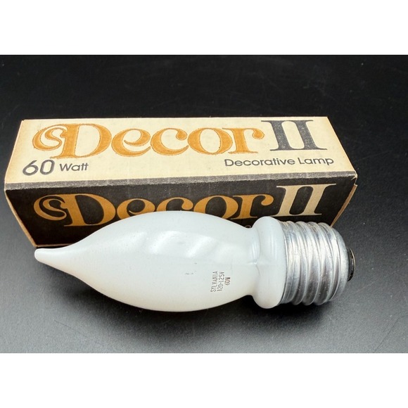 Sylvania Other - 16 Vintage Sylvania DÉCOR II Decorative Incandescent Lamps 60 Watt Bulbs - NOS